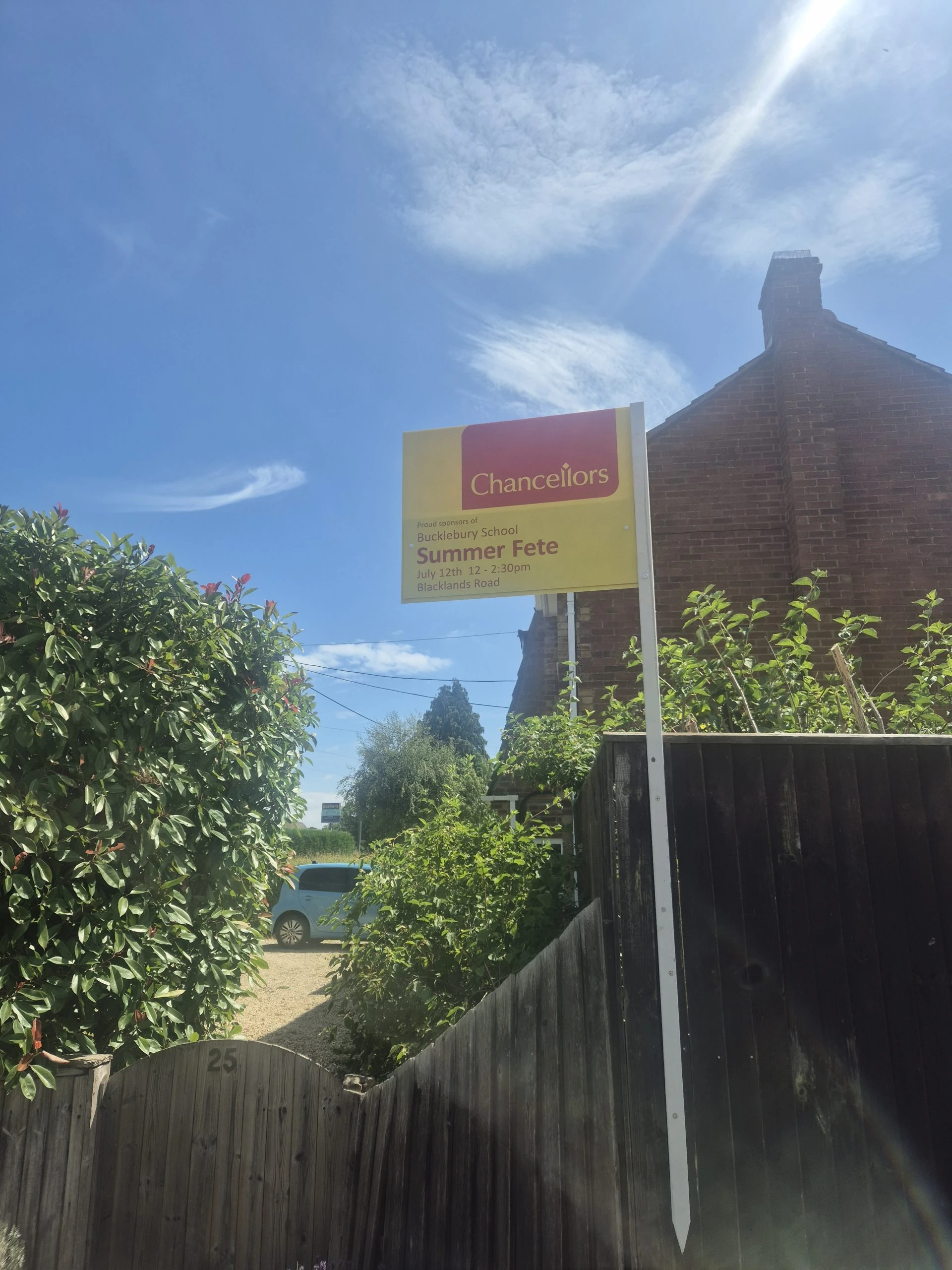 Chancellors Proudly Sponsors the Friends of Bucklebury School Summer Fete – 12th July 2025