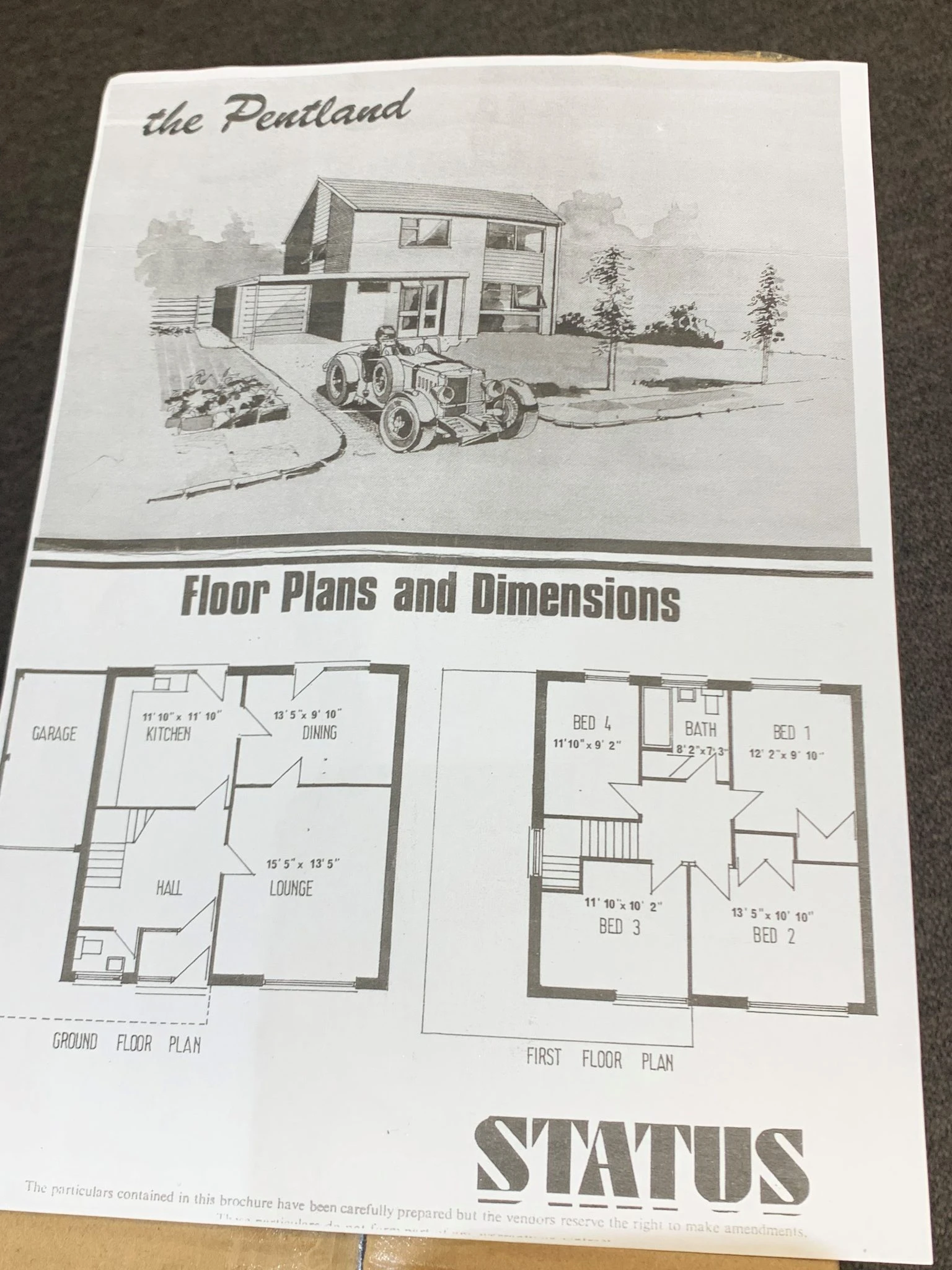 56 Year Old Sales Brochure Brought Into Newbury Branch