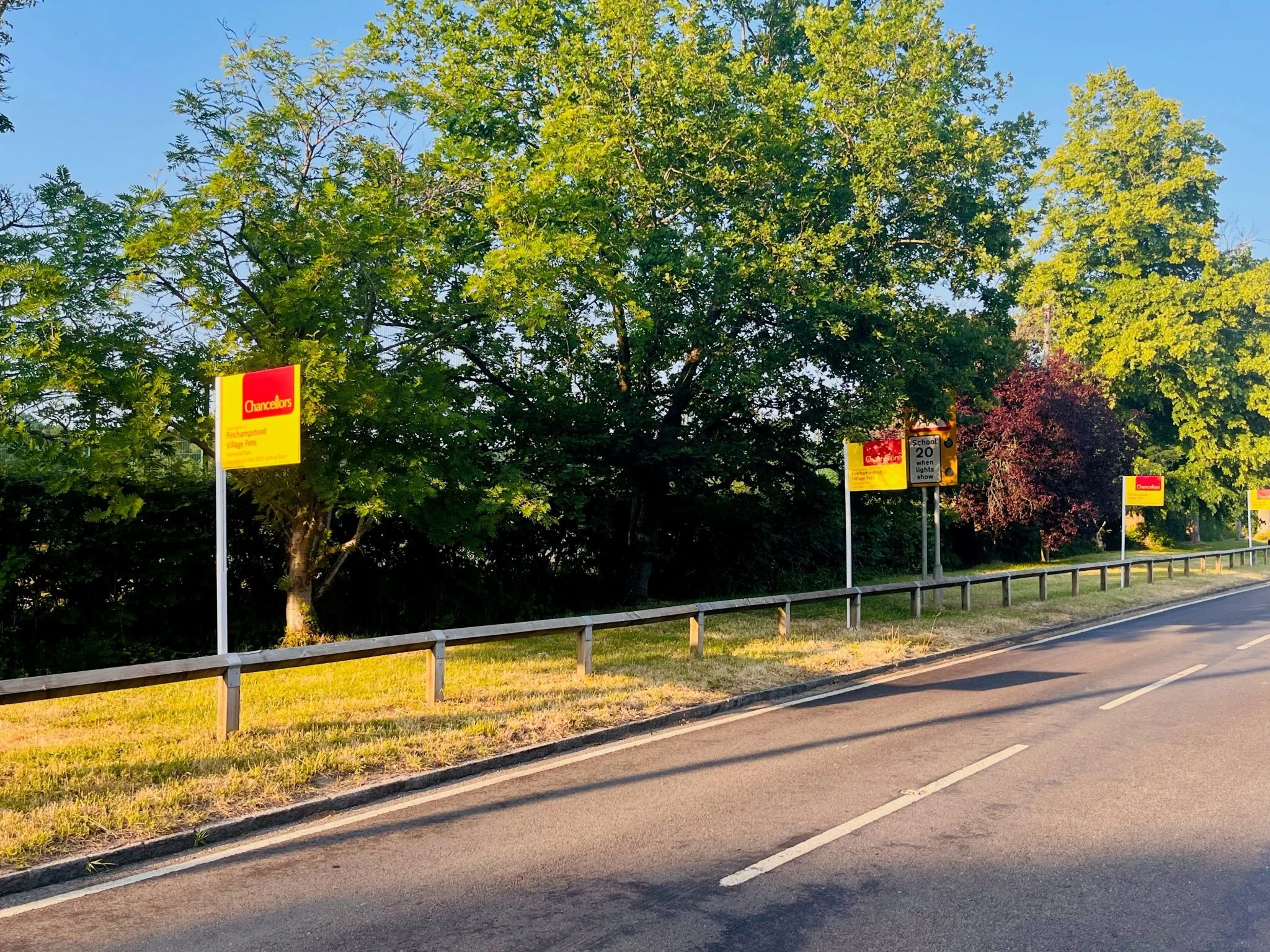 Chancellors Wokingham Sponsors Finchampstead Village Fete