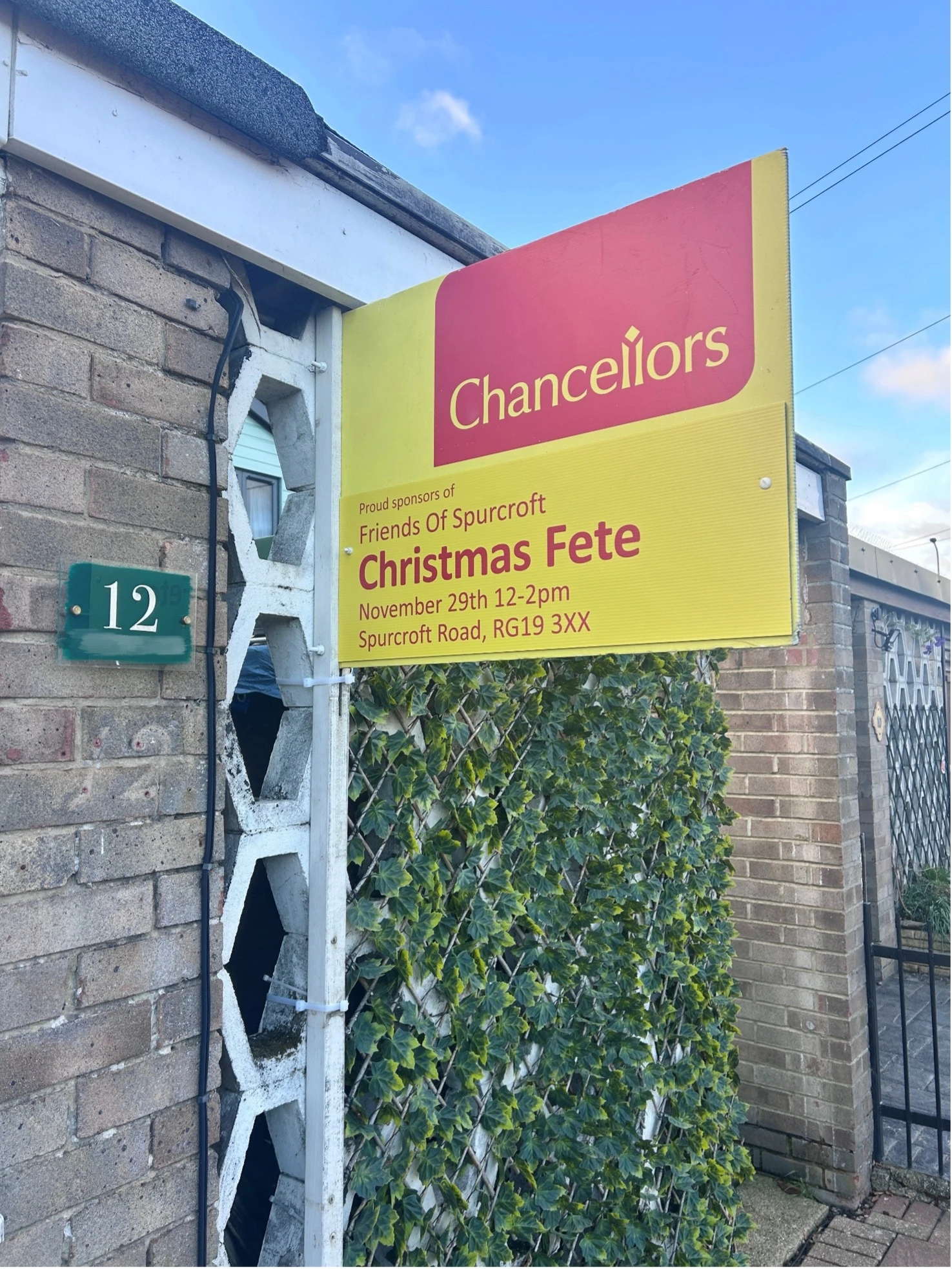 Proudly Supporting Spurcroft’s Festive Fete!