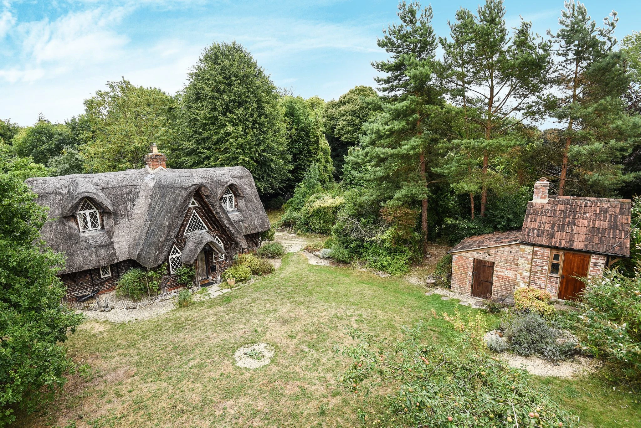 Could This Idyllic Thatched Cottage Be Your Fairy Tale Home?