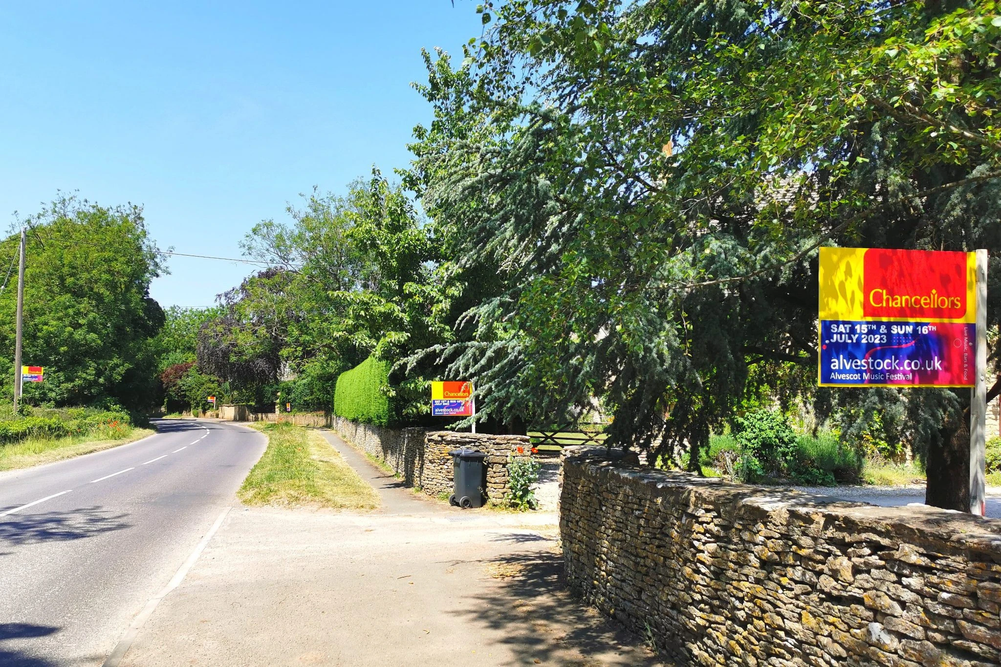Chancellors Carterton Sponsor Alvestock Music Festival