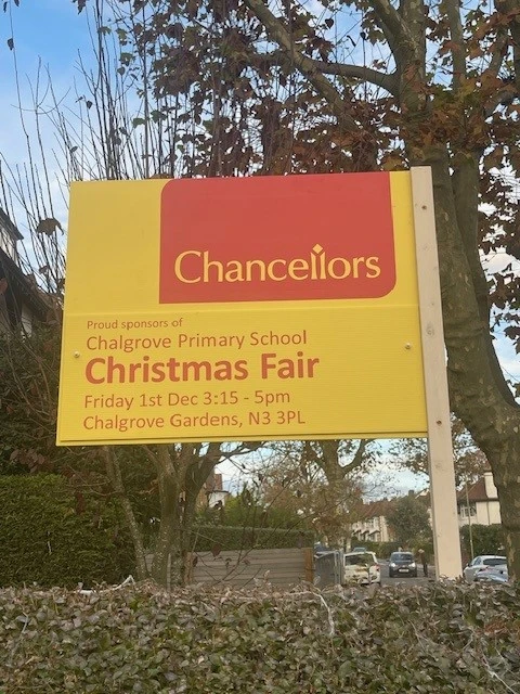 Chancellors Sponsorship - Chalgrove Primary School Christmas Fair
