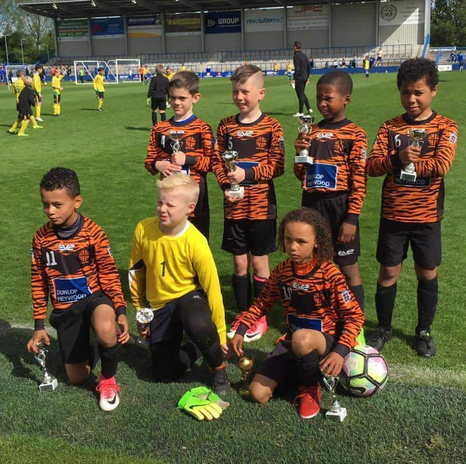 Dunlop Heywood's little league stars!