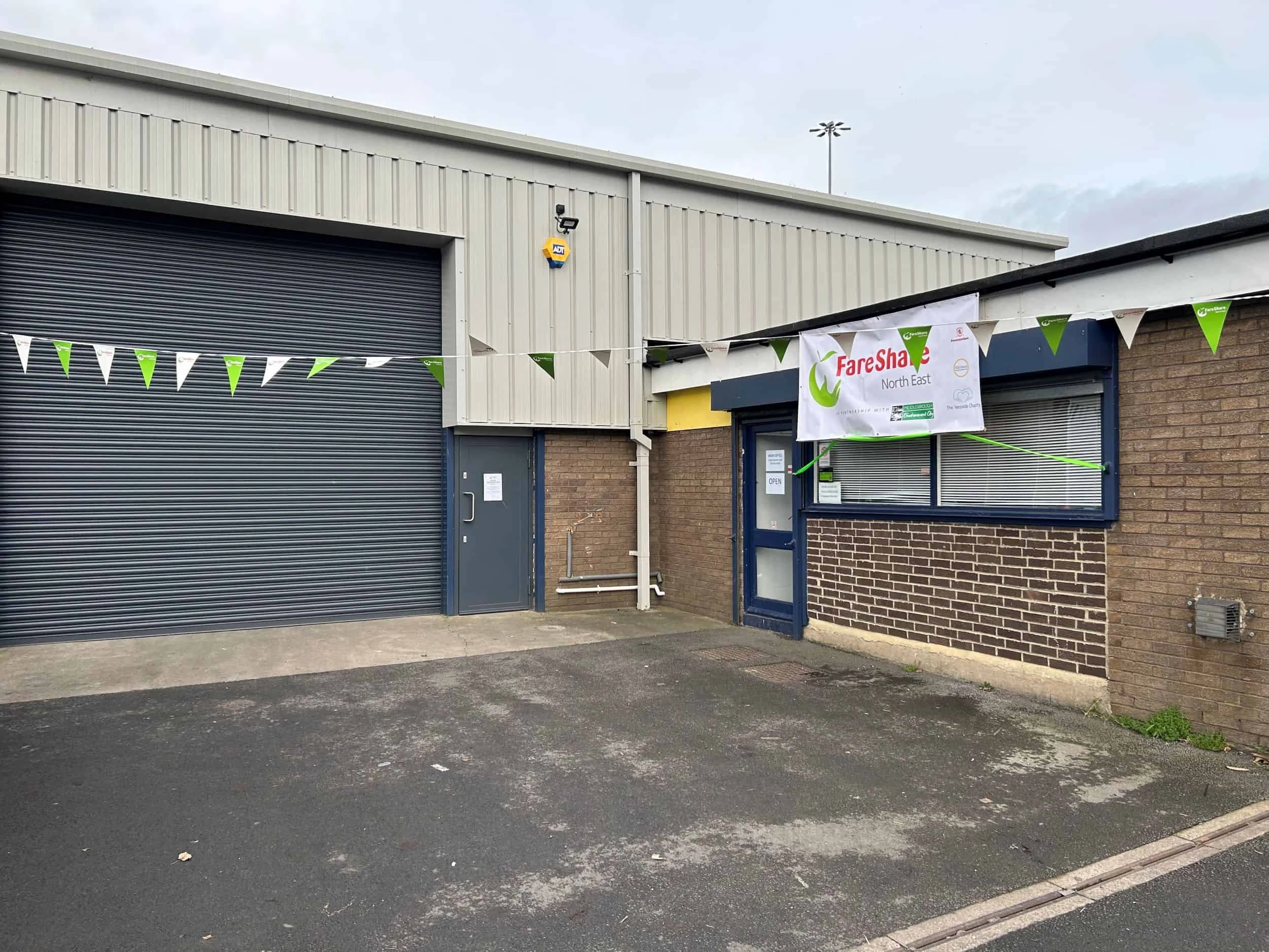 Fareshare charity expands in North East following Dunlop Heywood deal