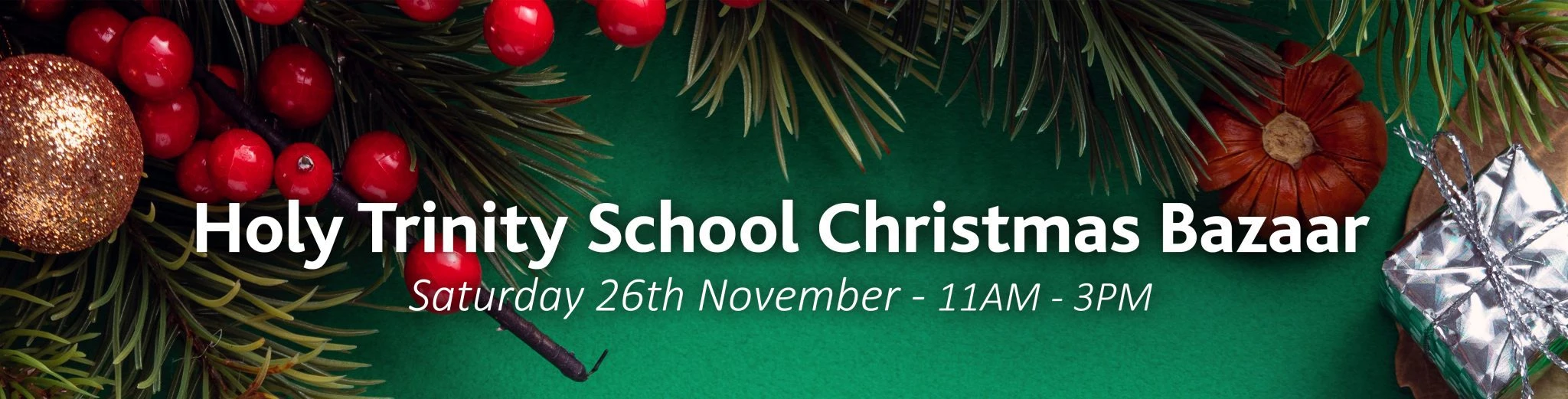 Chancellors Sponsors Holy Trinity Xmas Bazaar