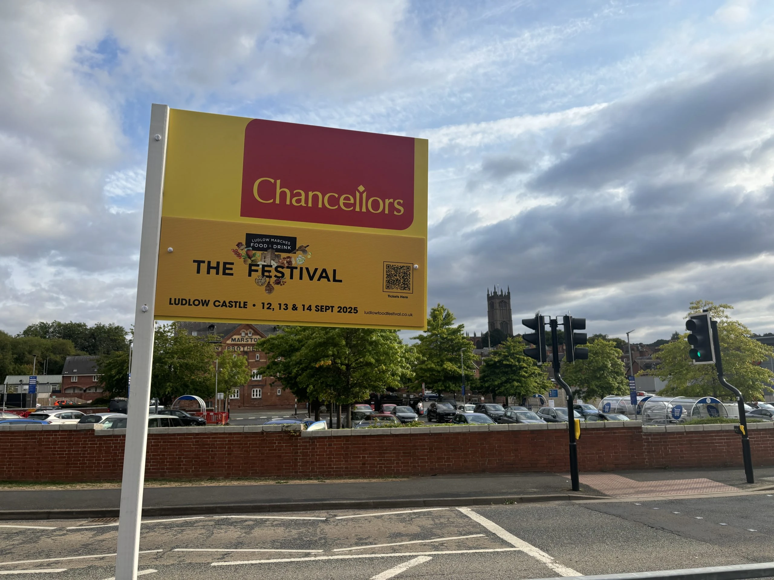 Chancellors Leominster are sponsoring the Ludlow Food Festival!