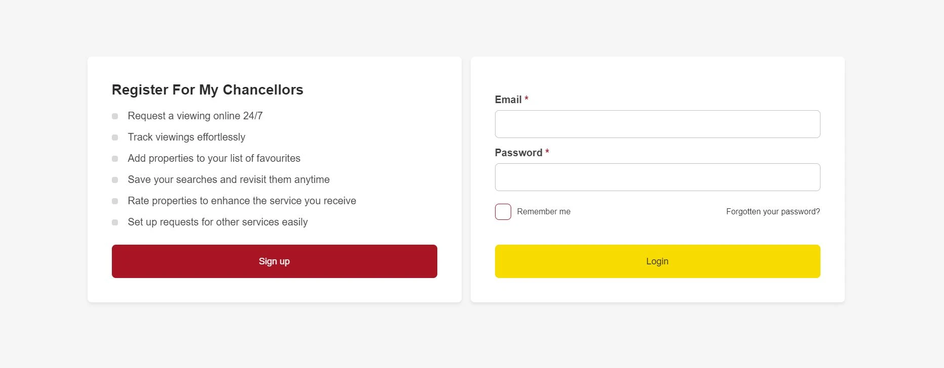 New Website Feature: My Chancellors