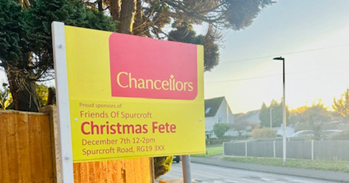 We are pleased to announce that Chancellors Thatcham are sponsoring the Friends of Spurcroft Christmas Fete!
