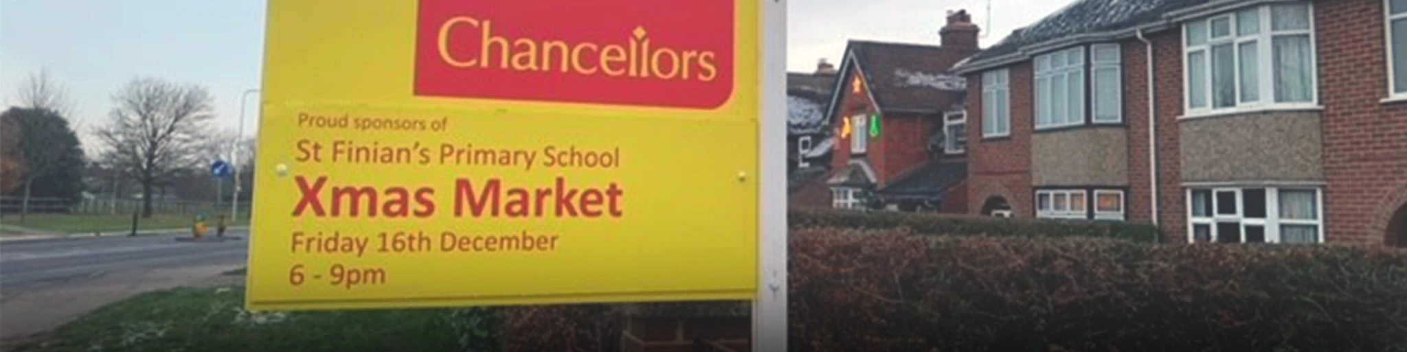 Chancellors Sponsors St Finian's Primary School Christmas Market