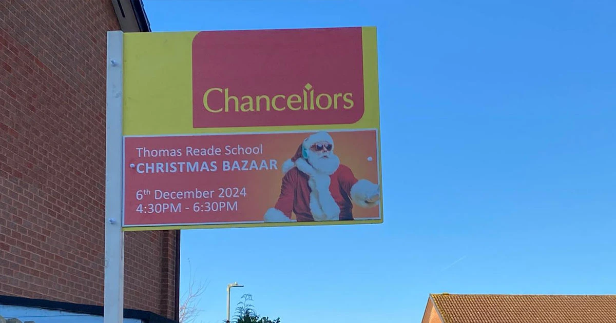 We are happy to announce that Chancellors Abingdon are sponsoring Thomas Reade School’s Christmas Bazaar!