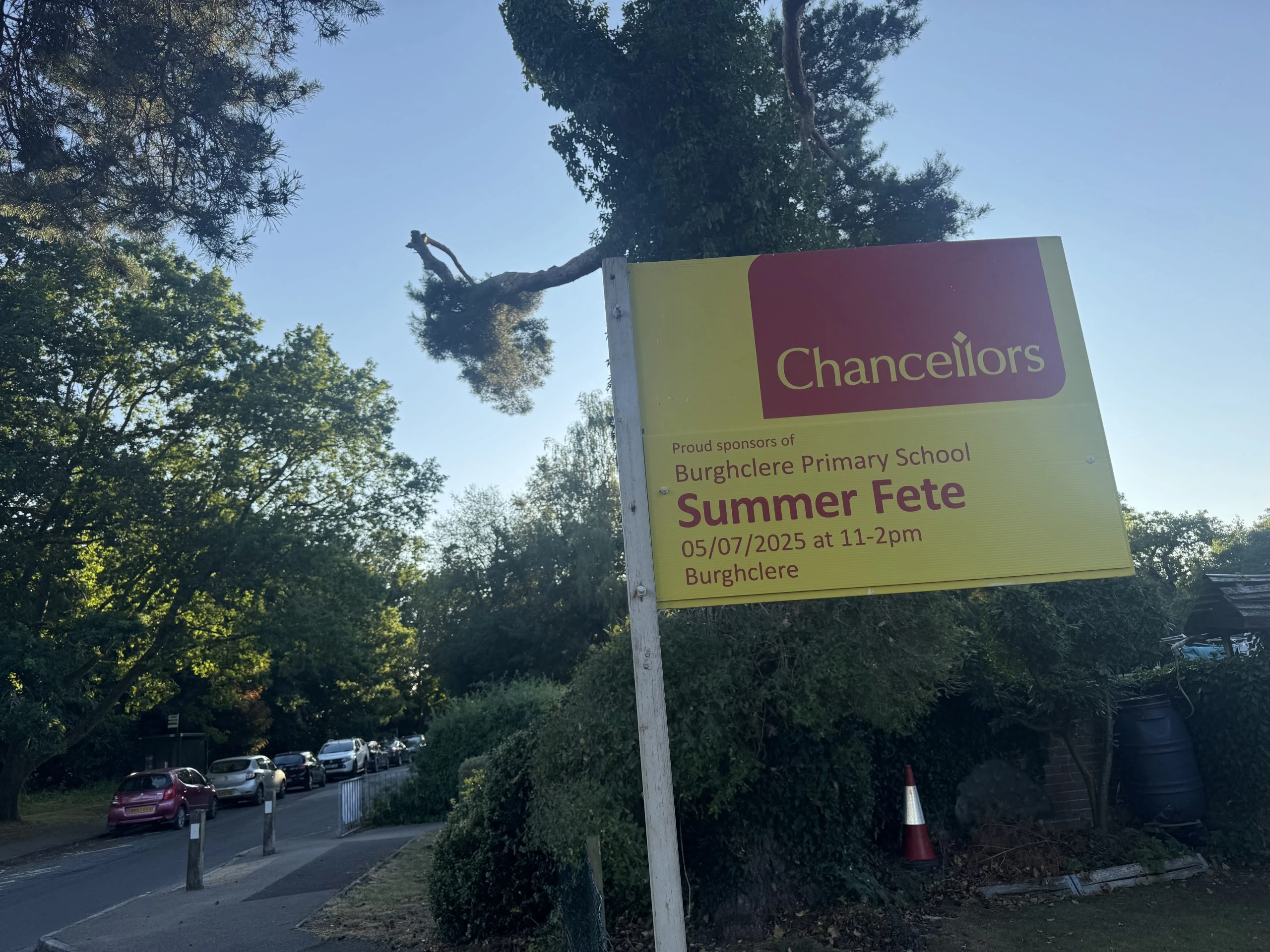 Chancellors Proud to Sponsor Burghclere Primary School Fete
