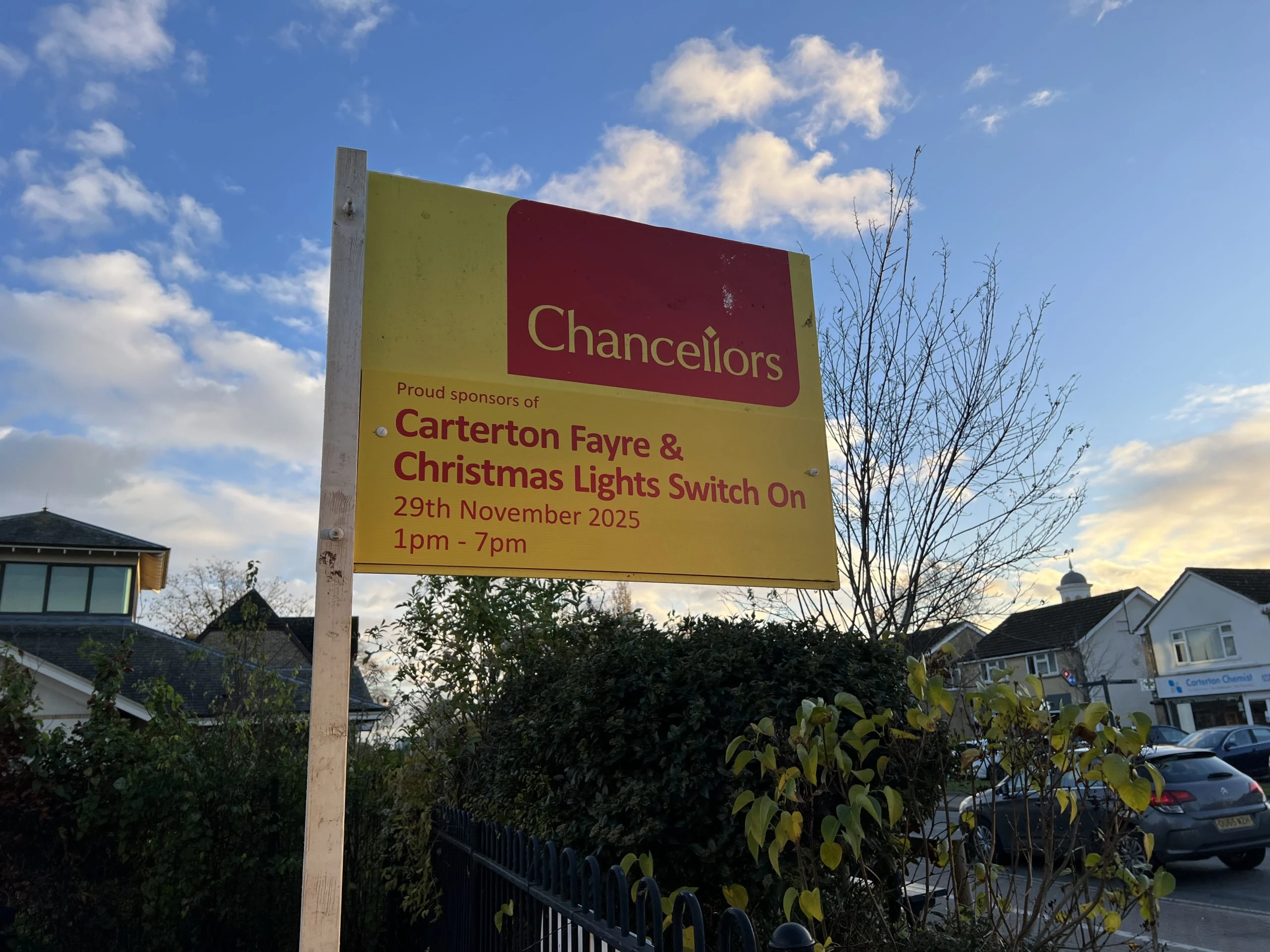 Lighting Up Carterton: We’re Proud Sponsors of the Christmas Fayre!